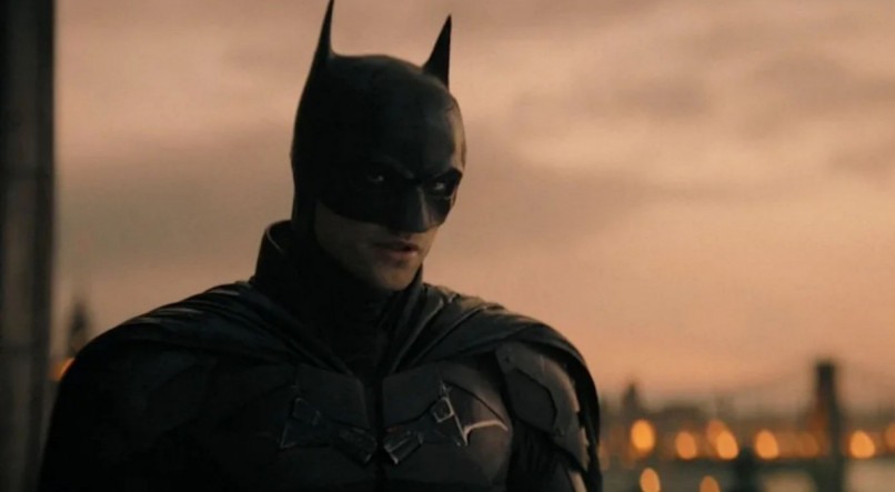 Robert Pattinson como Batman. 