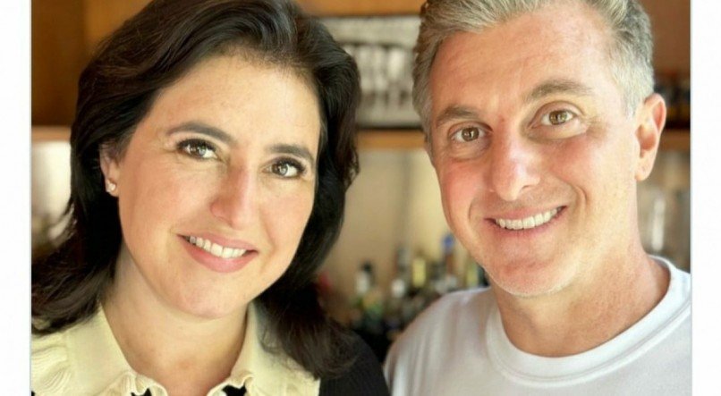 Simone Tebet (MDB), apoiadora de Lula (PT) no segundo turno e Luciano Huck