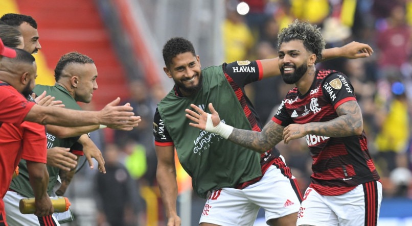 Gabigol foi protagonista no segundo título da Libertadores com o Flamengo