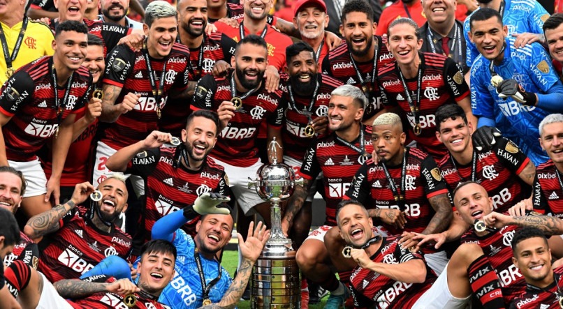 Flamengo &eacute; o atual Campe&atilde;o da Libertadores.