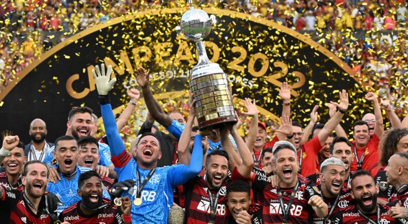 Flamengo vai disputar a Libertadores 2023 sendo o atual campe&atilde;o da competi&ccedil;&atilde;o.