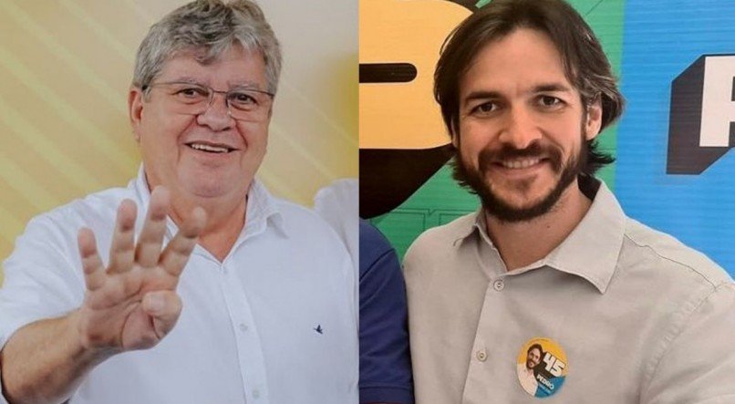 JOÃO AZEVÊDO (PSB) e PEDRO CUNHA LIMA (PSDB)