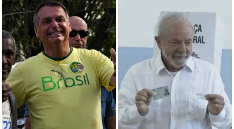 Bolsonaro (PL) e Lula (PT) votando. Site &quot;Veja Seu Voto&quot; comprova fraude nas elei&ccedil;&otilde;es 2022? Veja se hist&oacute;ria sobre site &eacute; verdade