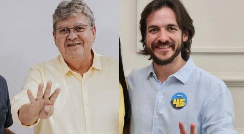 JOÃO AZEVÊDO (PSB) e PEDRO CUNHA LIMA (PSDB)