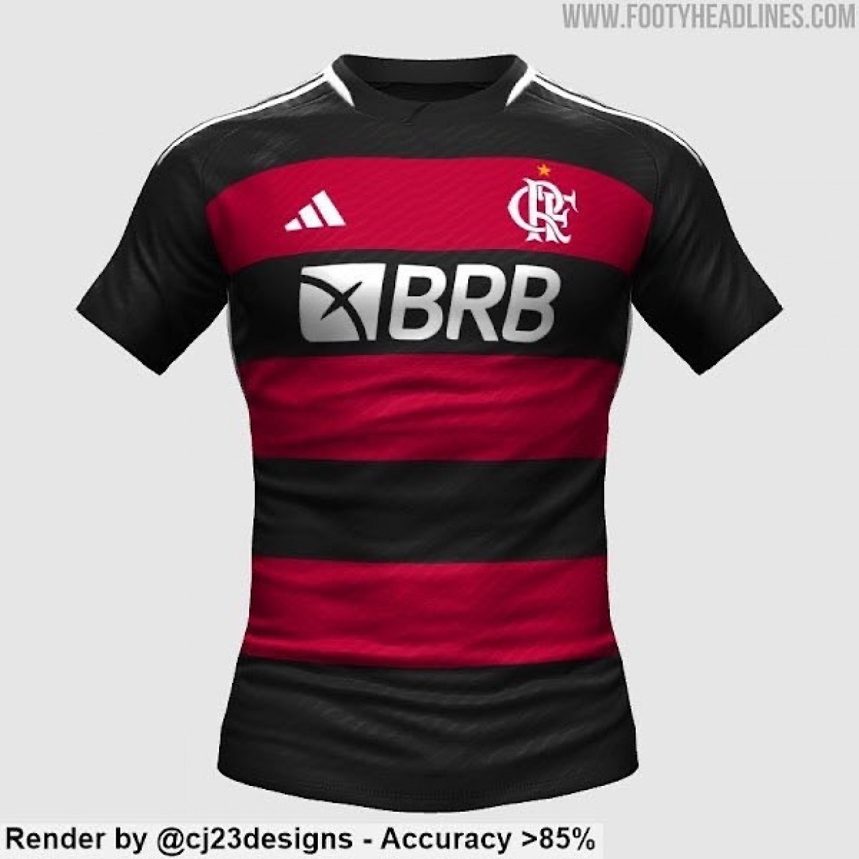 Exclusive Adidas Flamengo 2023 Remake Retro Kit Leaked Footy Headlines