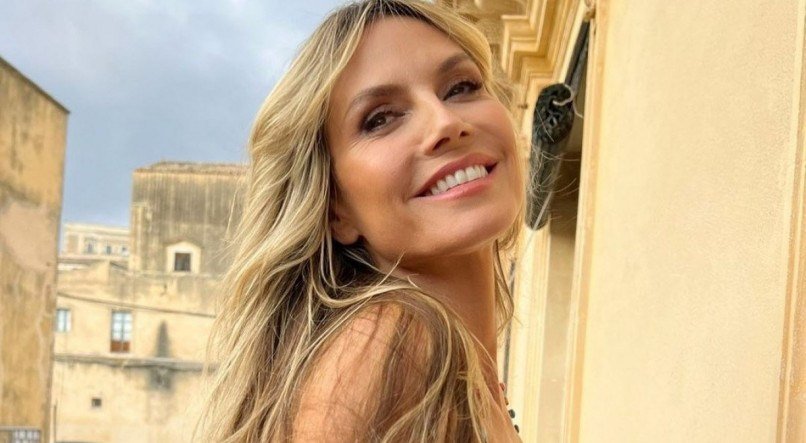 Heidi Klum é uma modelo que costuma usar excelentes fantasias de Halloween