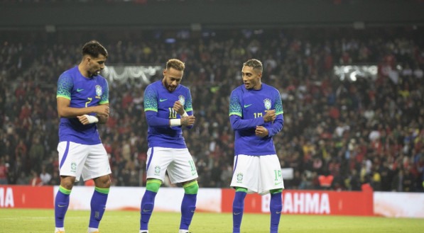 Paquet&aacute;, Neymar e Raphinha integram o pelot&atilde;o de frente da Sele&ccedil;&atilde;o Brasileira para a Copa do Mundo 2022