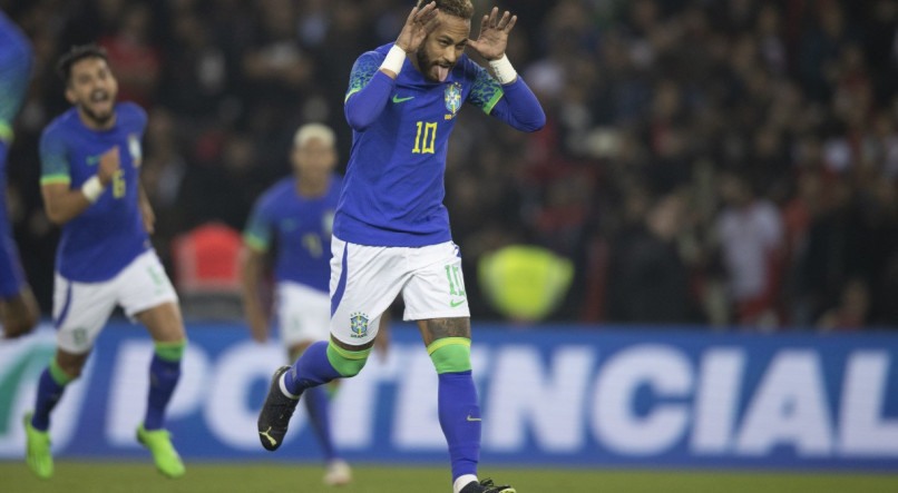 Neymar &eacute; o dono da camisa 10 da Sele&ccedil;&atilde;o Brasileira na Copa do Mundo 2022