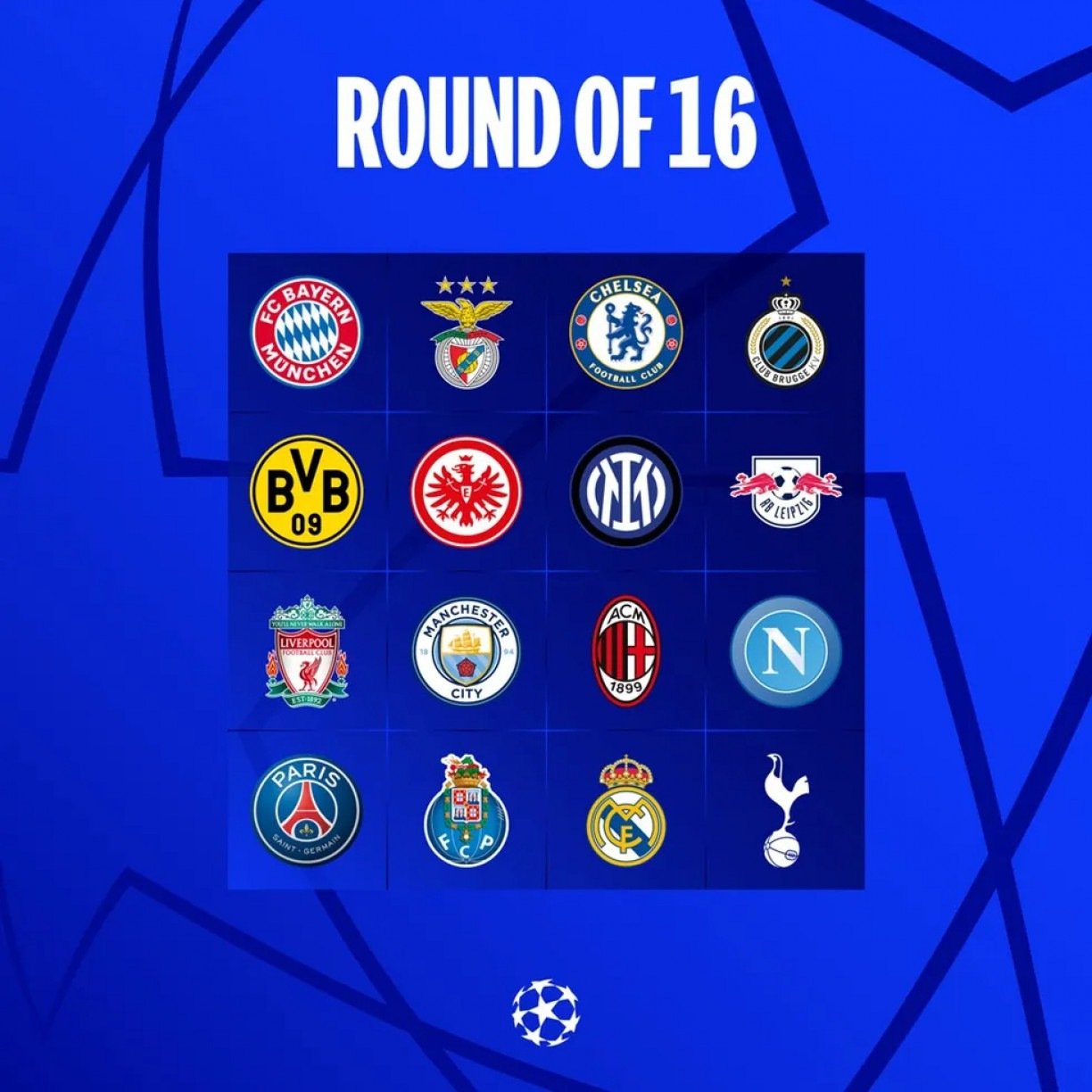 Confira os jogos das oitavas de final da Uefa Champions League - Portal  Contexto