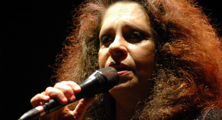 A cantora Gal Costa se apresenta no Classic Hall em 14-04-2007.Arquivo - Gal Costa 
