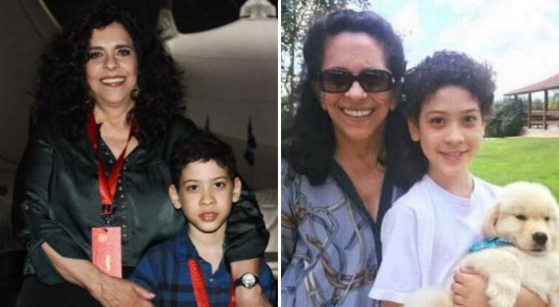 Gal Costa e Wilma Petrillo são as mães adotivas de Gabriel Costa.