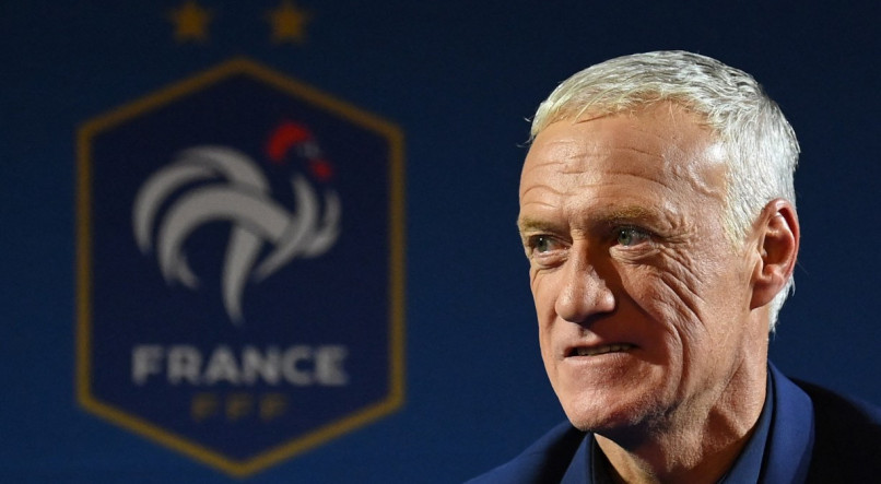 Didier Deschamps, técnico da França nas Copas do Mundo de 2018 e 2022