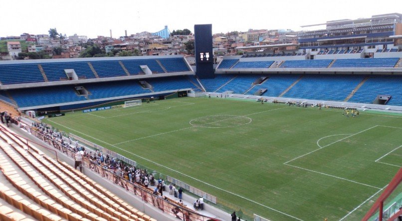 A Arena Barueri é palco da final da Taça das Favelas