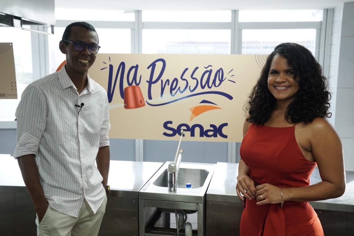 SENAC NA PRESSÃO: Oportunidade de brilhar na cozinha com chef Rivandro e Maga na TV Jornal