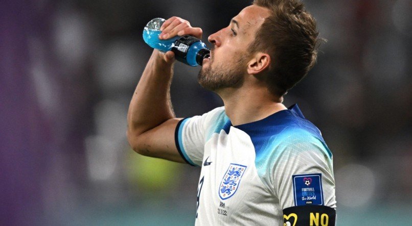 Harry Kane &eacute; um dos principais nomes da Inglaterra diante da Fran&ccedil;a pelas quartas de final da Copa do Mundo 2022