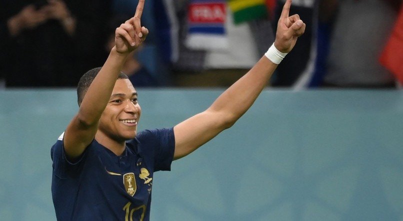 Mbapp&eacute; &eacute; um dos artilheiros da Copa do Mundo 2022