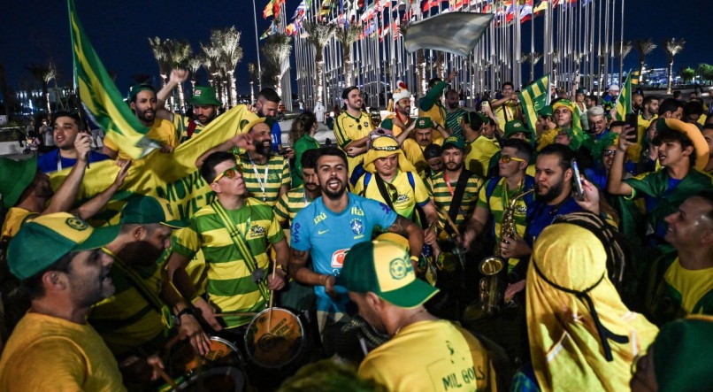 Torcida do Brasil na Copa do Mundo 2022