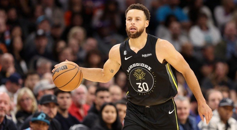 Stephen Curry &eacute; o grande nome do Golden State Warriors 