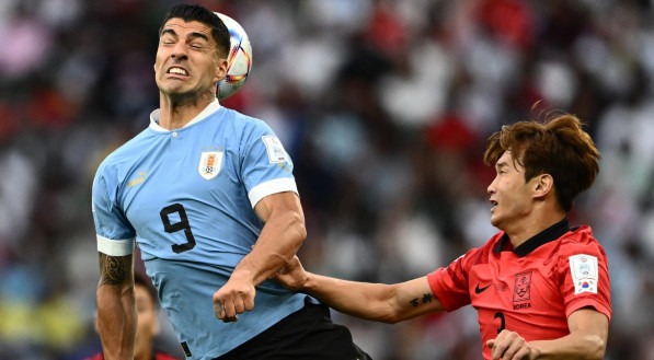 Su&aacute;rez atuou pelo Uruguai na Copa do Mundo 2022