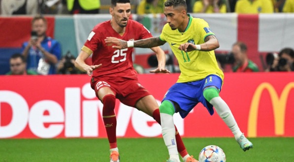 Brasil x S&eacute;rvia pela Copa do Mundo 2022