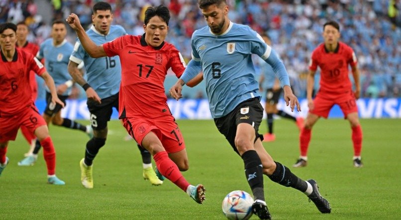 URUGUAI X COREIA DO SUL AO VIVO - COPA DO MUNDO 2022 