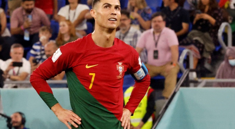 Cristiano Ronaldo j&aacute; quebrou recorde no Mundial do Catar com o gol marcado na estreia de Portugal na Copa do Mundo 2022