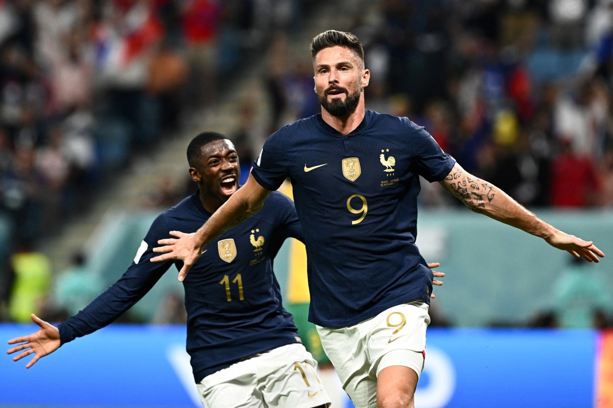 Copa do Mundo: Assista ao vivo e de graça ao jogo França x Dinamarca