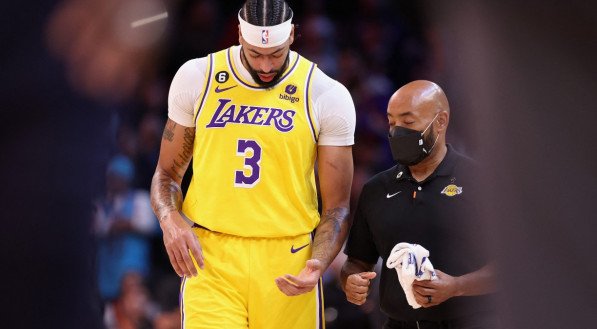 Anthony Davis vem sendo um dos destaques do Los Angeles Lakers 