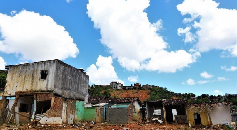 Foto ilustrativa de Jardim Monte Verde, comunidade atingida pelas chuvas no Grande Recife