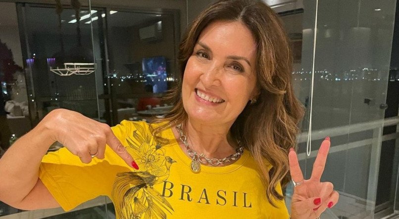 Fátima Bernardes aparece com um sobrenome diferente no Instagram