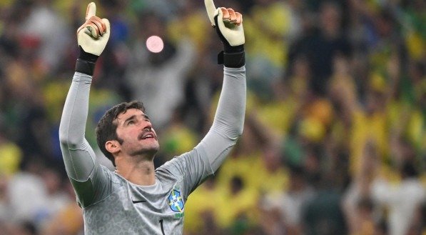 Alisson &eacute; o goleiro titular do Brasil diante da Coreia do Sul nas oitavas de final da Copa do Mundo 2022