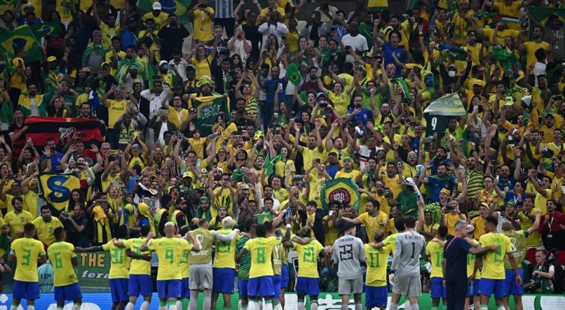 Brasil conta com torcida poderosa para conquistar o hexacampeonato na Copa do Mundo