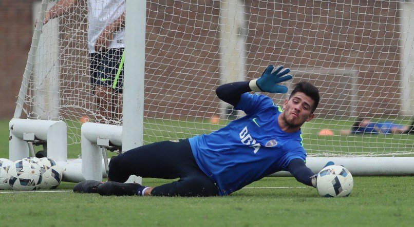 Agust&iacute;n Rossi, goleiro do Boca Juniors.