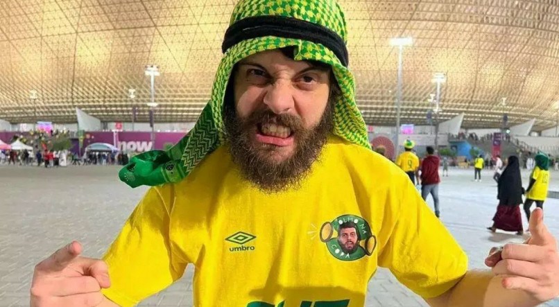 COPA DO MUNDO 2022 Diogo Defante está cobrindo a Copa para o canal do youtuber Cassimiro