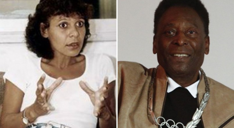 Pelé e Sandra Machado se enfrentaram durante cinco anos na justiça pelo reconhecimento da paternidade.