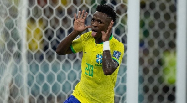 Vini Jr foi poupado do treinamento da sele&ccedil;&atilde;o brasileira no CT do Caju