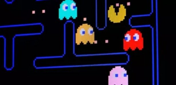 Jogue online o Pac-Man do Google