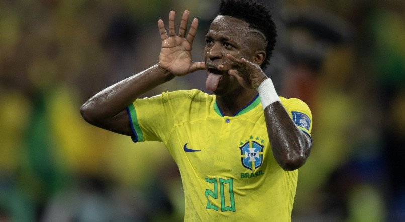 Vin&iacute;cius J&uacute;nior &eacute; titular no Brasil contra a Venezuela pelas Eliminat&oacute;rias da Copa do Mundo 2026