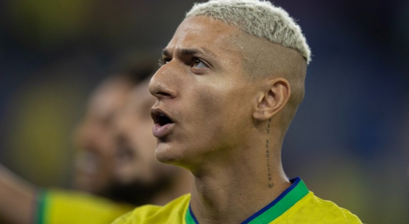 Richarlison, um dos atacantes do Brasil na Copa do Mundo 2022