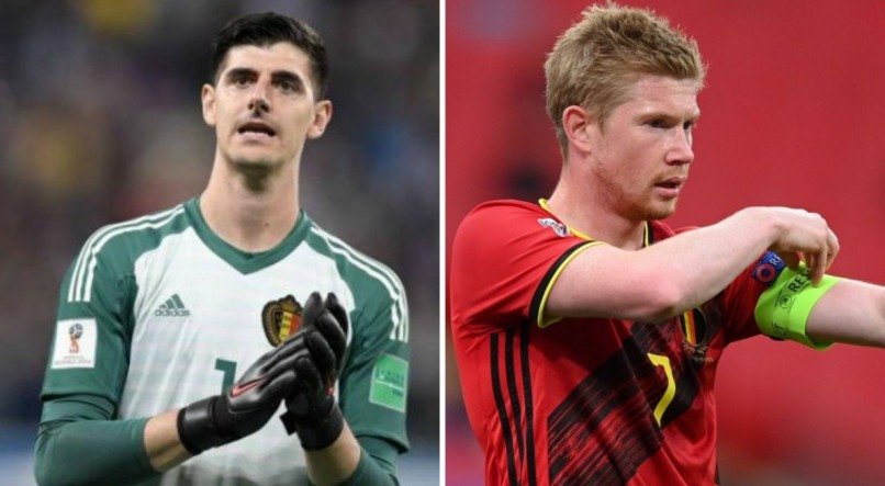 Courtois e De Bruyne não tem uma boa relação por conta de traição