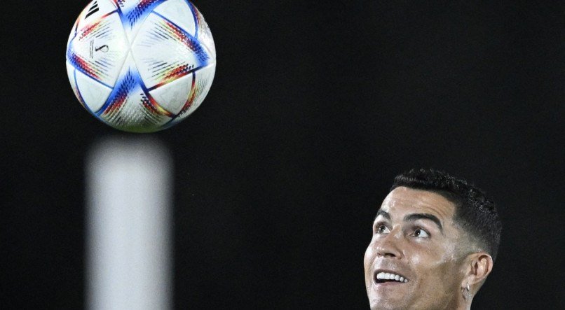 Cristiano Ronaldo é capitão da seleção portuguesa na Copa do Catar.