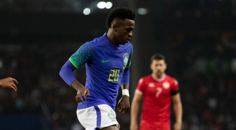 Vin&iacute;cius J&uacute;nior &eacute; titular absoluto no Brasil diante da Coreia do Sul pela Copa do Mundo 2022