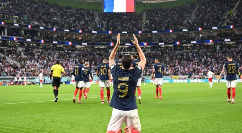 Giroud marca pela Copa do Mundo 2022