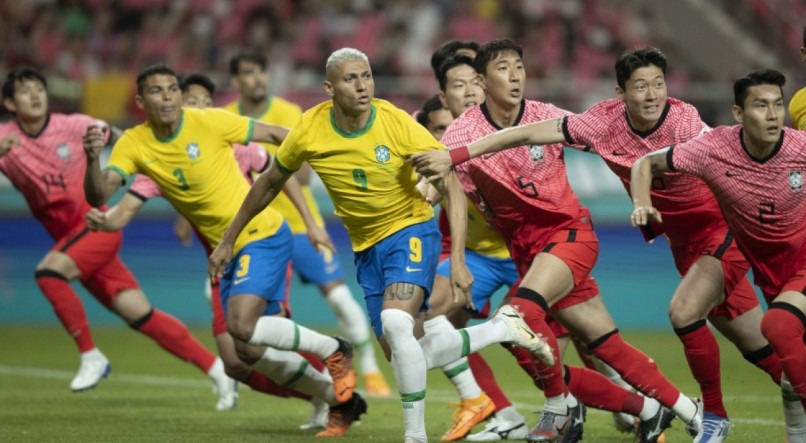 Brasil x Coreia do Sul ao vivo: veja horário e onde assistir online