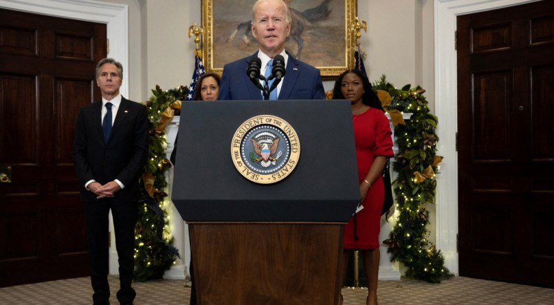 Presidente Joe Biden falou a 50 l&iacute;deres africanos