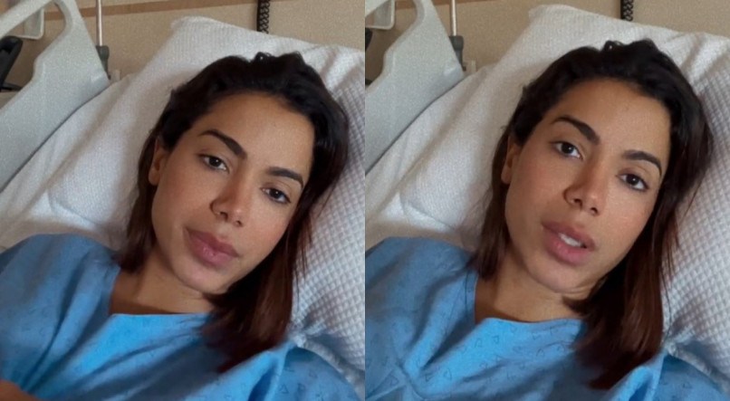 Anitta alegou que fez ozonioterapia nos EUA. Procedimento n&atilde;o &eacute; autorizado no Brasil. 