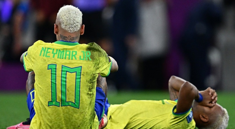 O Brasil foi eliminado da Copa do Mundo 2022 nas quartas de final pela Cro&aacute;cia