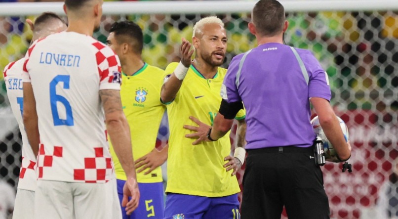 O duelo entre Brasil e Cro&aacute;cia foi v&aacute;lido pelas quartas de final da Copa do Mundo 2022