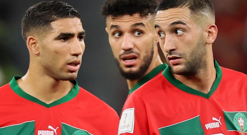 Hakimi, Mazraoui e Ziyech s&atilde;o os grandes nomes do Marrocos no Mundial 2022