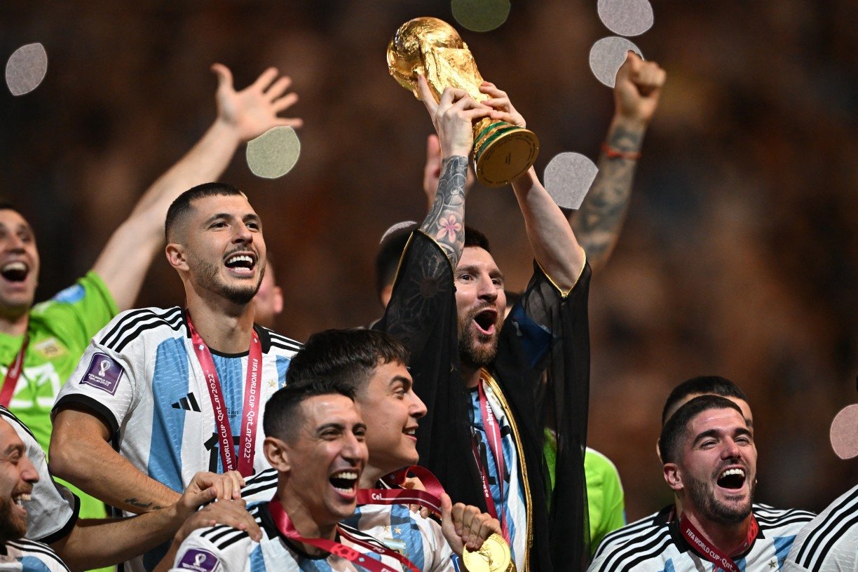 Mundial 2022. Argentina ergue a taça de campeã do mundo